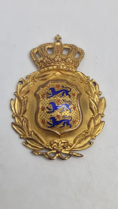 Originalt Brystskjold fra den Danske brigade i Sverige WW2