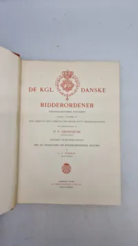 De kgl. danske ridderordener" af H.F. Grandjean