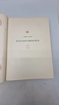 De kgl. danske ridderordener" af H.F. Grandjean