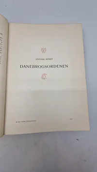 De kgl. danske ridderordener" af H.F. Grandjean