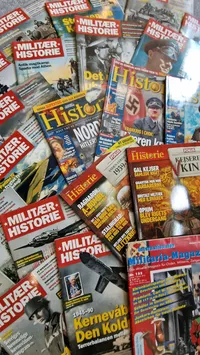 Samling historie blade mm.
