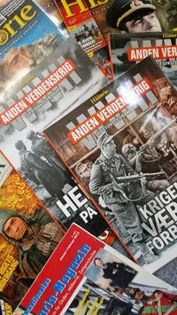 Samling historie blade mm.