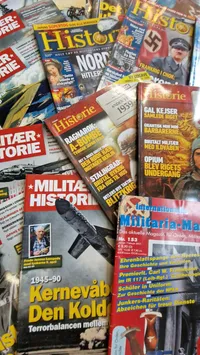 Samling historie blade mm.