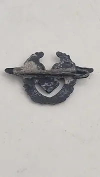 Original Luftwaffe Civilian Retinue Personnel's M38 Lapel Badge