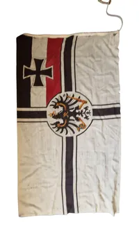 Originalt Tysk WW1 flag, god størrelse