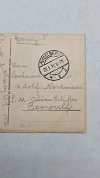 Originalt tysk ww1 postkort