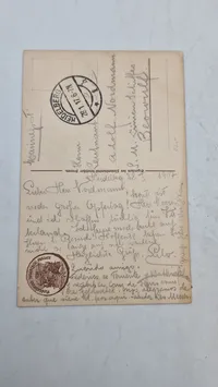 Originalt tysk ww1 postkort