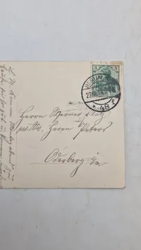 Originalt tysk ww1 marine postkort