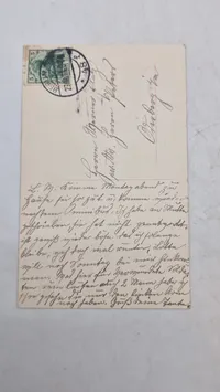 Originalt tysk ww1 marine postkort