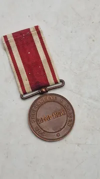 Original dansk krigsdeltager medalje 1848-50