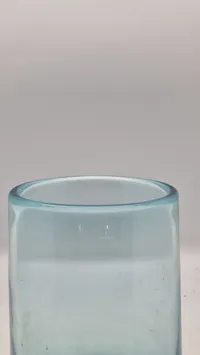 Lagune vase, cylindrisk, tyk bund - Holmegaard