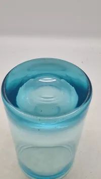Lagune vase, cylindrisk, tyk bund - Holmegaard