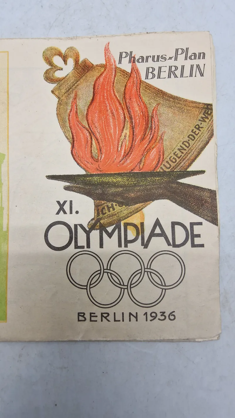 Originalt Olympiade kort 1936