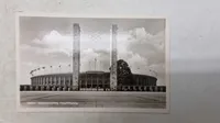 Originalt tysk postkort, olympiaden 1936