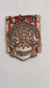 Original dansk Carlsberg medalje