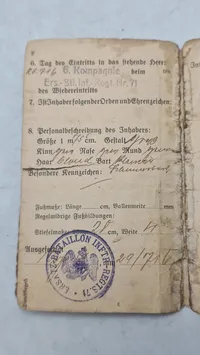Originalt tysk ww1/ww2 lot, samme mand