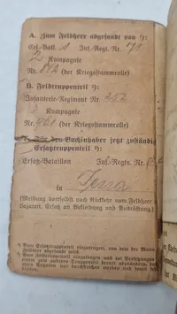 Originalt tysk ww1/ww2 lot, samme mand