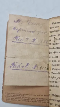 Originalt tysk ww1/ww2 lot, samme mand