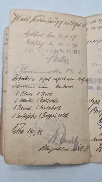 Originalt tysk ww1/ww2 lot, samme mand