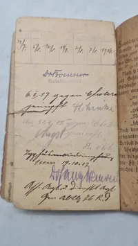 Originalt tysk ww1/ww2 lot, samme mand