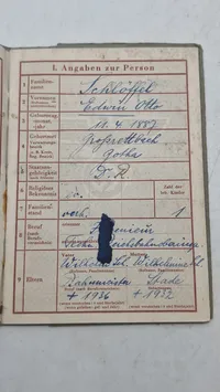 Originalt tysk ww1/ww2 lot, samme mand
