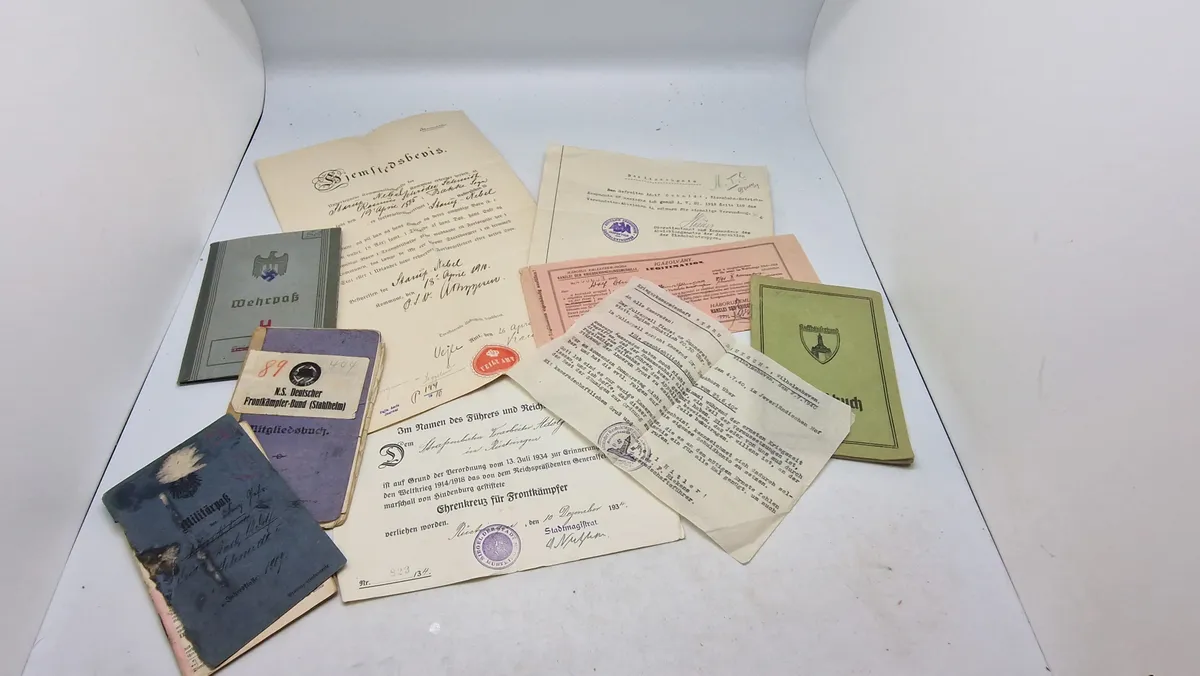 Originalt ww1/ww2 lot, samme mand