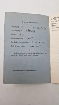 Originalt ww1/ww2 lot på samme mand