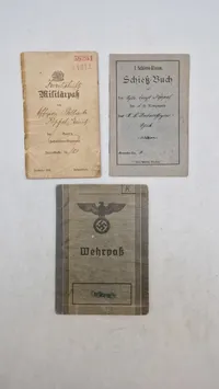 Originalt ww1/ww2 lot på samme mand
