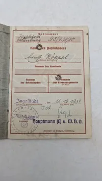 Originalt ww1/ww2 lot på samme mand