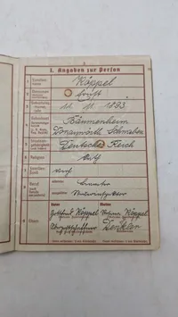 Originalt ww1/ww2 lot på samme mand