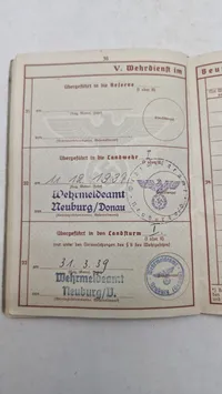 Originalt ww1/ww2 lot på samme mand