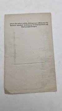 Originalt tysk tidligt kørekort