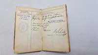 Originalt tysk Militärpaß ww1  ( Kraftfahrers Pehramm chramm)