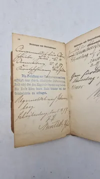 Originalt tysk Militärpaß ww1  ( Kraftfahrers Pehramm chramm)
