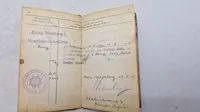 Originalt tysk Militärpaß ww1  ( Kraftfahrers Pehramm chramm)