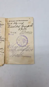 Originalt tysk ww1 lot