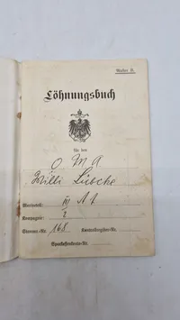 Originalt tysk ww1 lot