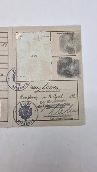 Originalt tysk ww1 lot