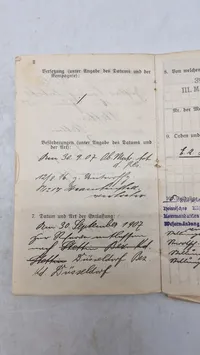 Originalt tysk ww1 lot