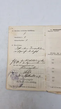 Originalt tysk ww1 lot