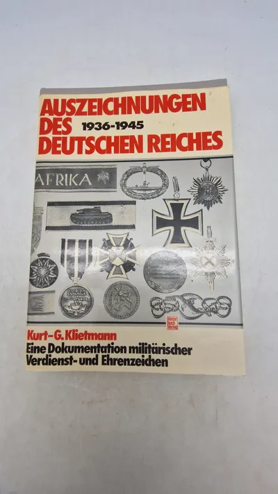 AUSZEICHNUNGEN
DES 1936-1945
DEUTSCHEN REICHES