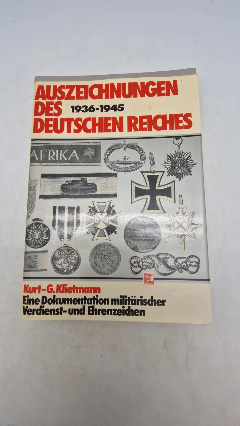 AUSZEICHNUNGEN
DES 1936-1945
DEUTSCHEN REICHES