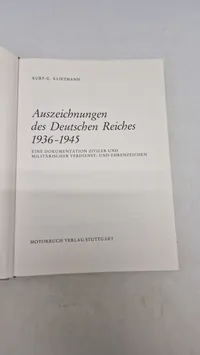 AUSZEICHNUNGEN
DES 1936-1945
DEUTSCHEN REICHES