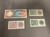 Samling originale pengesedler