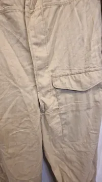 Original engelsk kampvogns uniform, ww2, senere anvendt af Civilforsvaret i Danmark