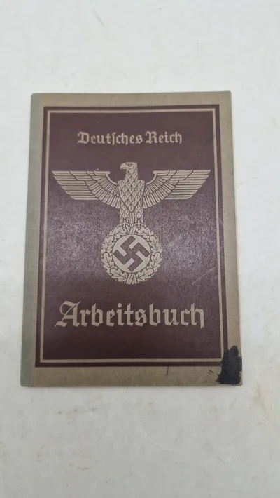 Original tysk Arbeitsbuch