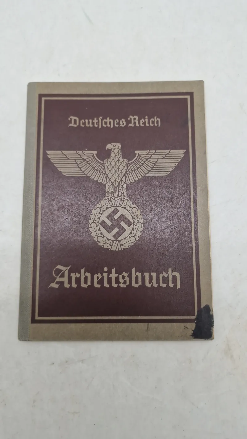 Original tysk Arbeitsbuch