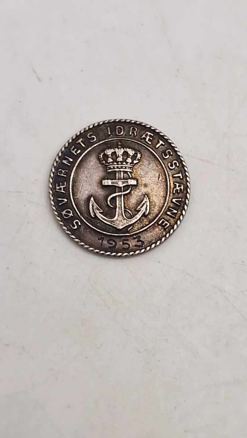 Token, søværnets idrætsstævne 1953, Sterling sølv