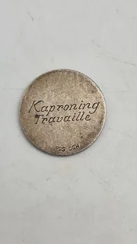 Token, søværnets idrætsstævne 1953, Sterling sølv