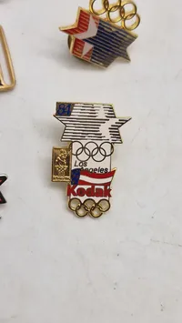 Samling diverse pins